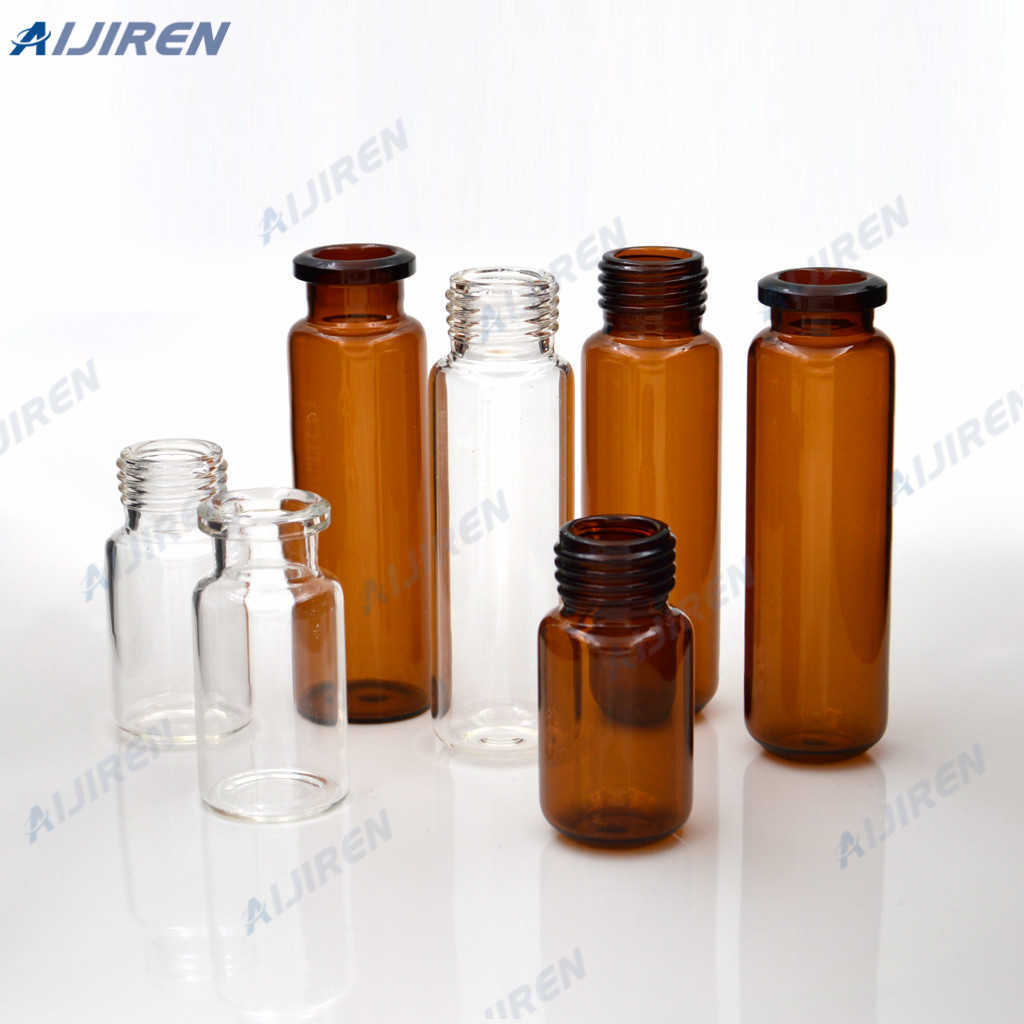 standard neck flat bottom gc vials with aluminum cap supplier